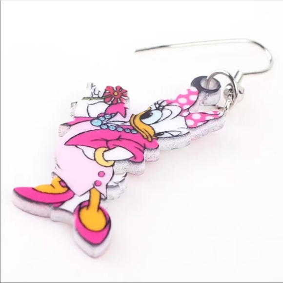 Disney Daisy Duck Acrylic Earrings - Picture 4 of 6